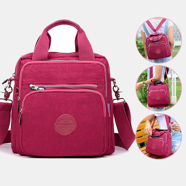 Mutifunctional Casual Crossbody Bag Backpack