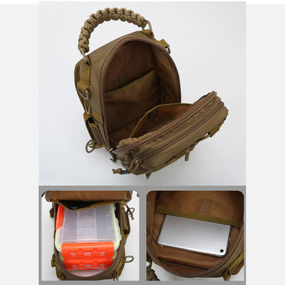 Tatical Chest Bag For Men Outdoor Training Crossbody Sling Bag
