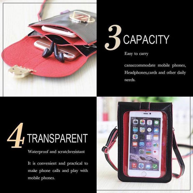Transparent Mobile Phone Purse