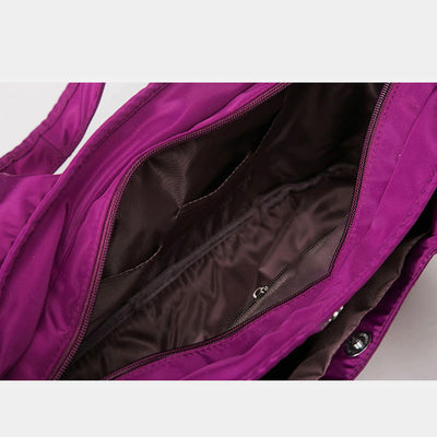 Large Capacity Handbag for Women Waterproof Multi Compartment Tote Shoulder Bag