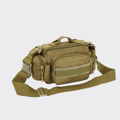 Waist Bag For Men Outdoor Multi-Purpose Riding Large Crossbody Shoulder Bag