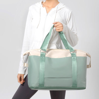 Duffel Bag for Women Large Storage Luggage Bag with Dry Wet Depart Pocket