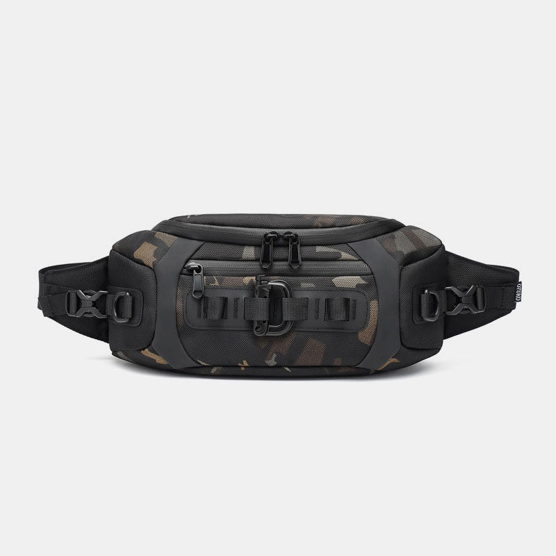 Multifunction Crossbody Bag Waist Pack for Men Multi Pocket Chest Bag