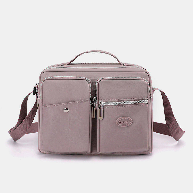 Lightweight Handbag Crossbody Purse Multi Pocket Travel Work Shoulder Messenger Bag