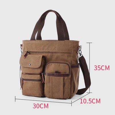 Multi-pocket Casual Messenger Bag