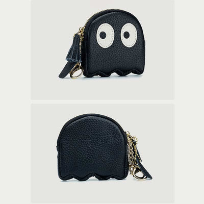 Cute Coin Purse for Women Girls Genuine Leather Change Pouch Wallet