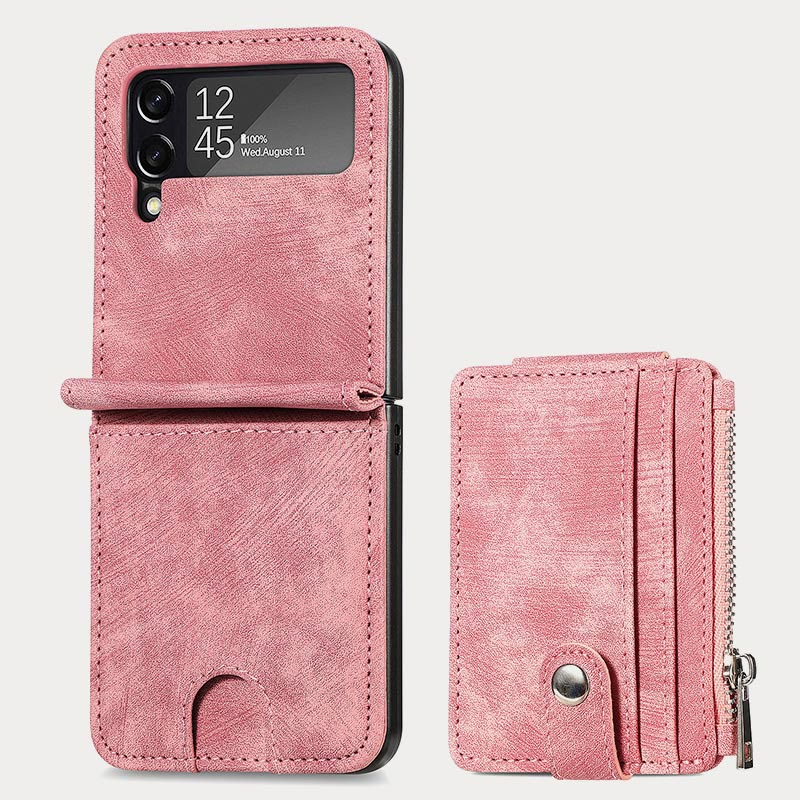 Phone Case For Z Flip 6 / Z Flip 5 2-In-1 Detachable Samll Wallet