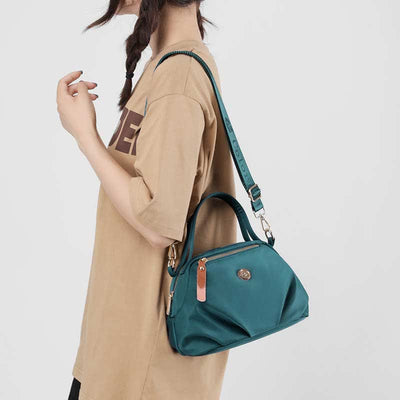 Small Nylon Crossbody Bag Lightweight Waterproof Shoulder Handbag for Women Girls