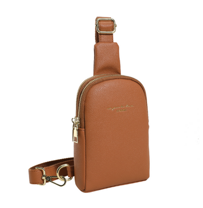Fashion Sports Crossbody Bag - Brown - image 2