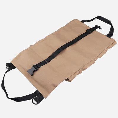 Tool Roll Bag Organizer Heavy Duty Tool Handbag with 5 Tool Pouches