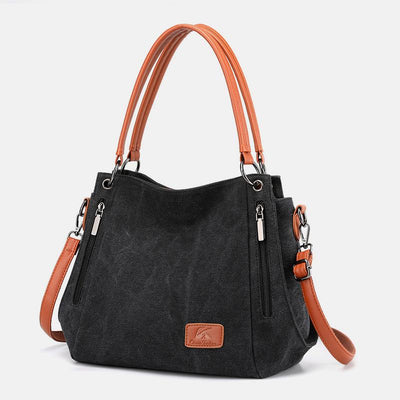 Large Capacity Casual Canvas Crossbody Bag