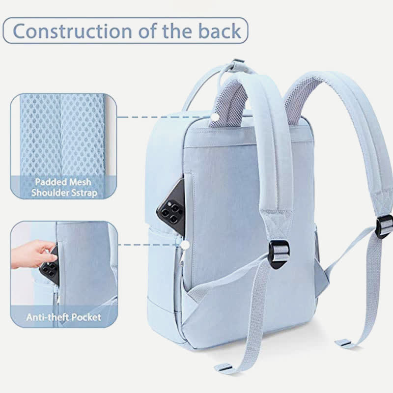 Large Capacity Laptop Backpack School Bookbag Travel Bag with Top Handle