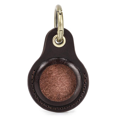 Functional Leather Airtag Keychain