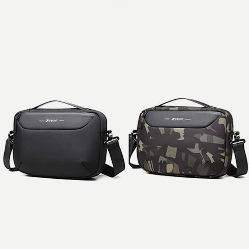 Waterproof Small Messenger Bag for Men Casual Business Shoulder Bag