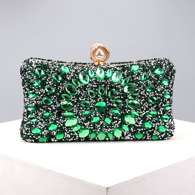 Diamond Encrusted Dinner Bag For Party Fashion Banquet Evening Bag