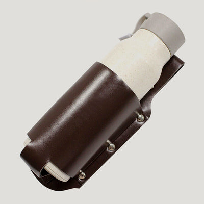 Retro PU Beer Holster Waist Bag EDC Fit Soda Can