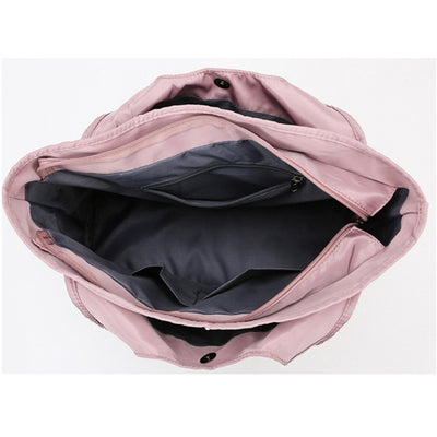 Large Capacity Tote Handbag for Women Multi-Pocket Casual Sport Shoulder Bag
