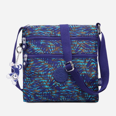 Lightweight Triple Zip Small Crossbody Bag Shoulder Bag for Women