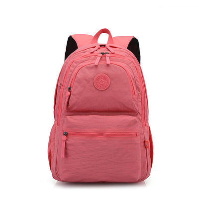 Multi-Pocket Backpack Casual Daypack Laptop Backpack Bookbag for Women Student