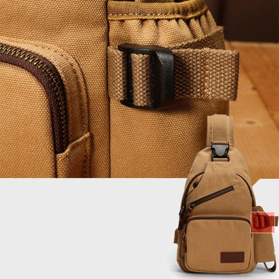 Sling Bag For Men Casual Travel Outdoor Hiking Crossbody Daypack