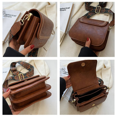 Phone Bag For Women Wide Strape Daily Shopping Crossbody Bag