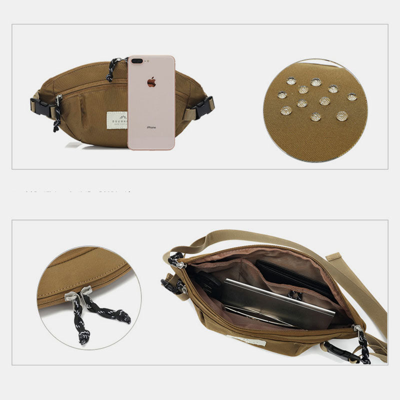 Waist Bag for Men Women Casual Outdoors Crossbody Belt Bag