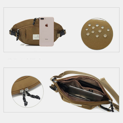 Waist Bag for Men Women Casual Outdoors Crossbody Belt Bag