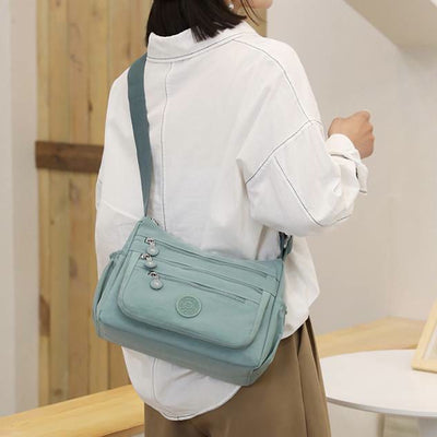 Multi-Pocket Large Capacity Waterproof Casual Crossbody Bag
