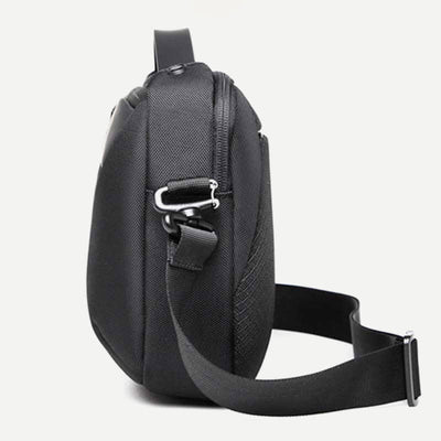 Waterproof Small Messenger Bag for Men Casual Business Shoulder Bag