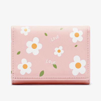 Multifunctional Flower Printing Wallet