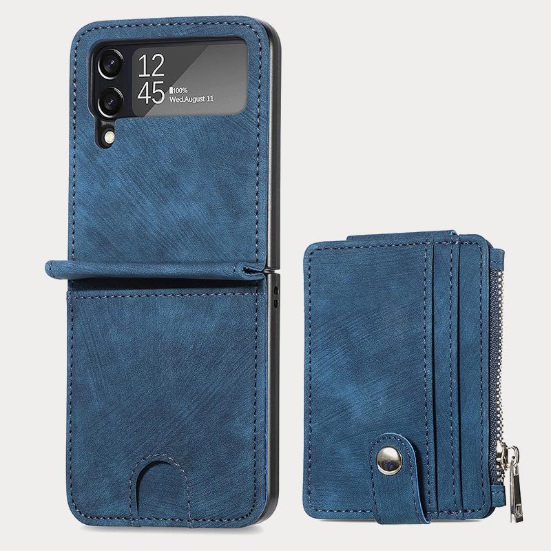 Phone Case For Z Flip 6 / Z Flip 5 2-In-1 Detachable Samll Wallet