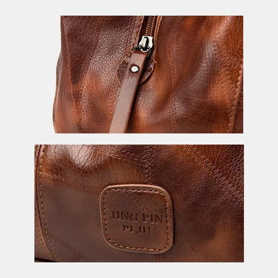 Large Capacity Simply Fashion Shoulder Bag Triple Layer Hobo Bag