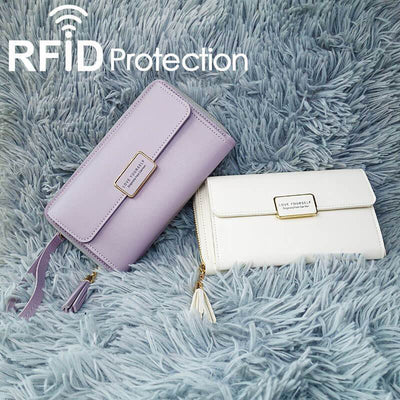 High Capacity Multi-Slot Crossbody Phone Bag