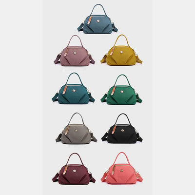 Small Nylon Crossbody Bag Lightweight Waterproof Shoulder Handbag for Women Girls