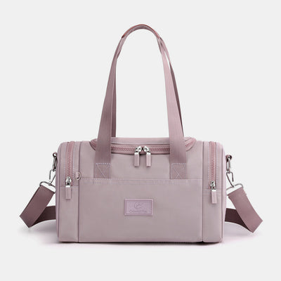 3 Way-Use Waterproof Large Capacity Casual Crossbody Bag  - Plum - image 18