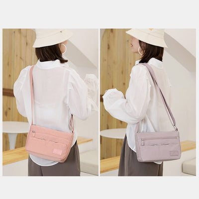 Multi-Pocket Lightweight Waterproof Casual Crossbody Bag