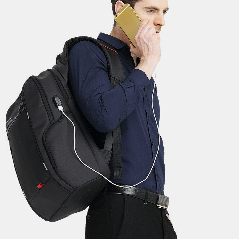 Extra Large Laptop Backpack College Business Computer Backpack with USB Charging Port