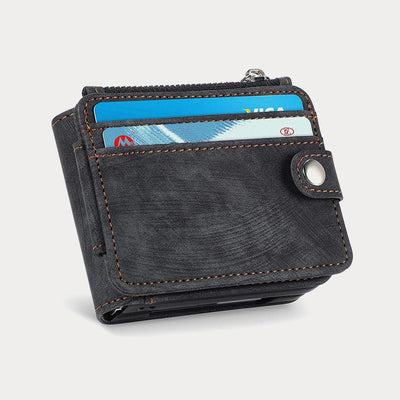 Phone Case For Z Flip 6 / Z Flip 5 2-In-1 Detachable Samll Wallet