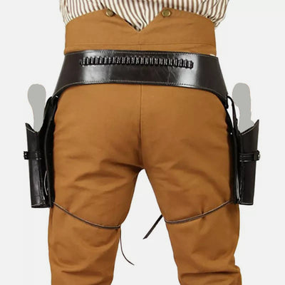 Medieval Leather Waist Holster Women Men Cosplay Pops Belt Holster