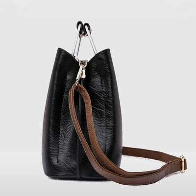 Women Leather Designer Handbag Top Handle Satchel Ladies Crossbody Shoulder Bag