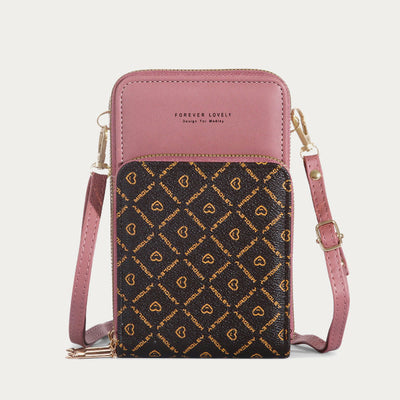 Phone Bag For Women Multiple Colors Touchable Daily Leather Clip