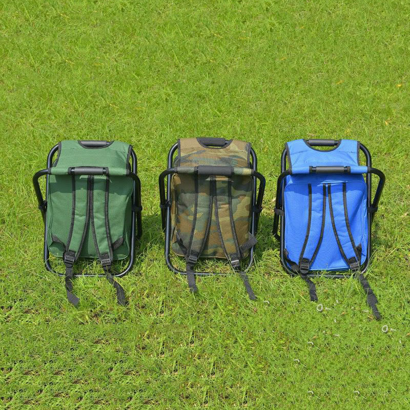 Cooler Bag For Outdoor Camping Multiple Function Foldable Beach Chair