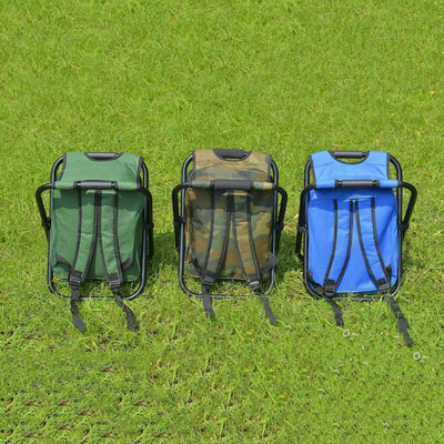 Cooler Bag For Outdoor Camping Multiple Function Foldable Beach Chair