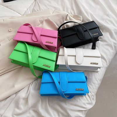 Shoulder Bag For Women Solid Color Square Elegant Dating Bag
