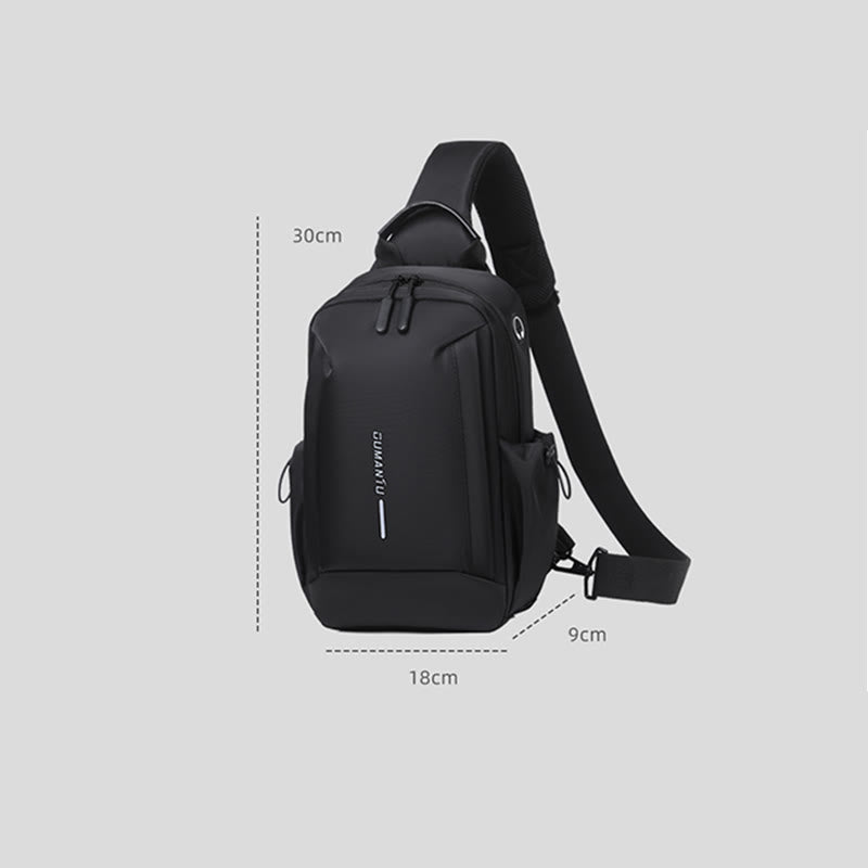 Sling Bag For Men Travel Daily Large Capacity Chest Bag
