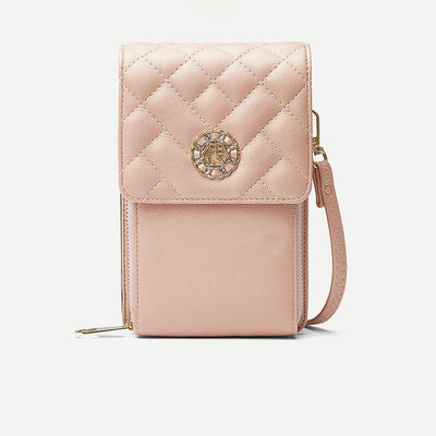 PU Crossbody Cell Phone Bag for Women Shoulder Bag Wallet Purse