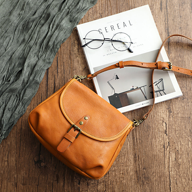 Retro Handmade Vintage Large Capacity Crossbody Bag