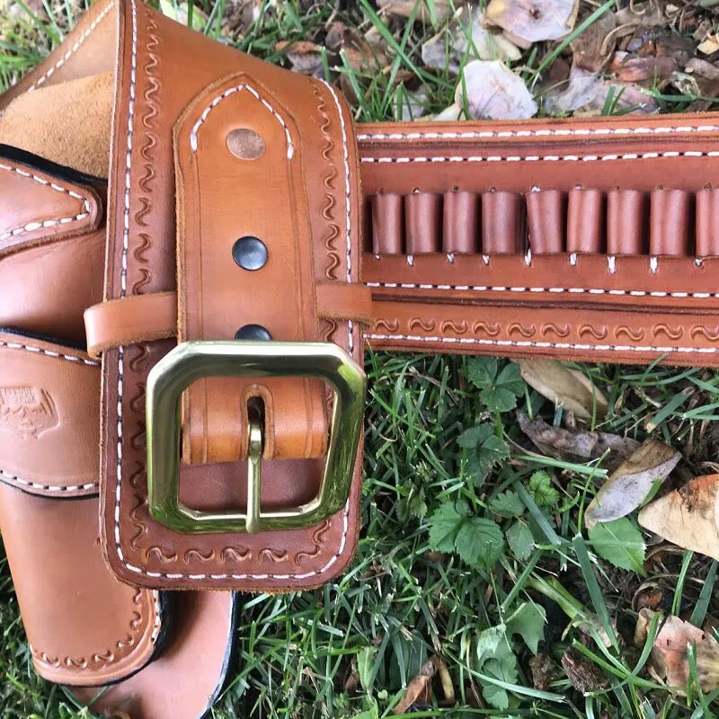 Punk Medieval Holster For Cosplay Adjustable Belt Leather Holster