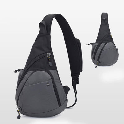 Waterproof Sling Bag Crossbody Backpack Casual Nylon Shoulder Bag Chest Bag