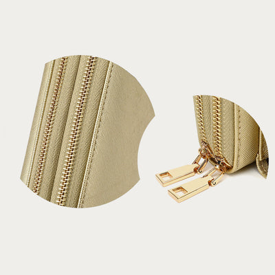 Vegan Leather RFID Blocking Phone Purse for Women Multi-Slot Crossbody Bag